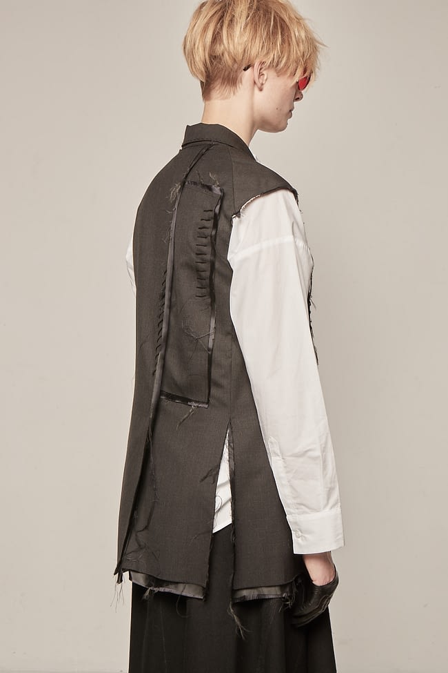 Ivan Grundahl avantgarde deconstructed vest